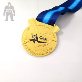 おかしい習慣によって刻まれる金属の金メダル、子供の多機能のためのバスケットボール メダル