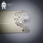 信用のロゴの印刷の金属ミラーの名刺の腐食は制作された長方形の形を刻みます