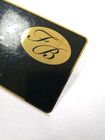 めっきされる0.3mmの厚さSSの金属の商号のカードによってカスタマイズされる贅沢な金