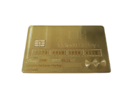 贅沢な24K金の金属の会員証の磁気ストライプのバンク カード