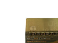 贅沢な24K金の金属の会員証の磁気ストライプのバンク カード