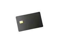 CR80 IC NFC RFID 金属クレジット カード マット ブラック OEM ロゴ