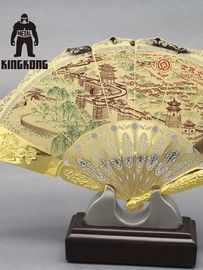 ロゴによってカスタマイズされる金属折るファン200x300mmのバースデー・プレゼントかビジネス ギフトの供給