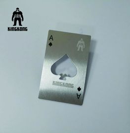 エッチングされる注文のロゴの札入れの栓抜きの名刺の黒の銀色