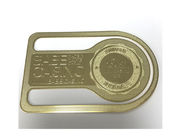 金/銀の金属Placematsおよびレーザーのロゴ アルミニウム材料が付いているコースター
