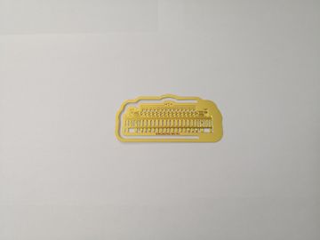 OEMのロゴの注文の金属は切り分けられるによって終わる高い光沢のあるミラーをしおり