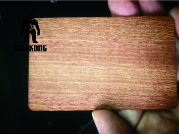 彫版が付いている 1K ICの破片木RFIDのカードは印刷を捺染します