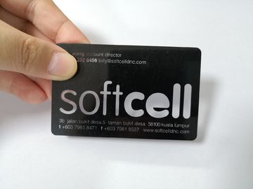 色刷を用いる85.6x54x0.5mmポリ塩化ビニールのゆとりビジネス メンバー カード