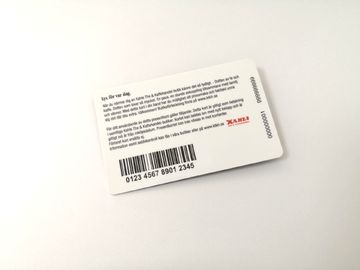 Cmykのバーコード ポリ塩化ビニール プラスチックVipの忠誠の会員証の熱いスタンプの銀ぱく