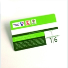 カスタマイズされたCR80ポリ塩化ビニールの破片カードはSalto Onity RFIDのホテルのVingカード マットを前刷りした