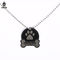 Ecoの犬またはネックレスのための友好的な刻まれたロゴの金属の鋼鉄真鍮の銅の札