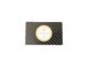 カーボン繊維黒いカード シルクスクリーンの印刷のロゴ85x54x0.5mm